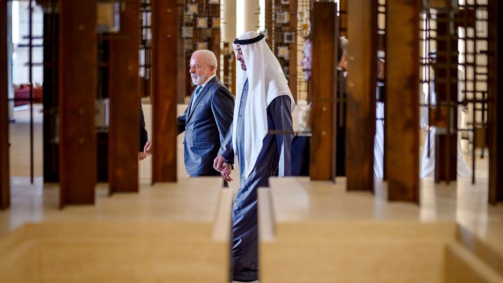 رئيس الدولة والرئيس البرازيلي يبحثان تعزيز التعاون في إطار الشراكة الاستراتيجية بين البلدين