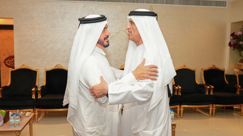 سعود بن صقر يواصل استقبال المهنئين بشهر رمضان المبارك