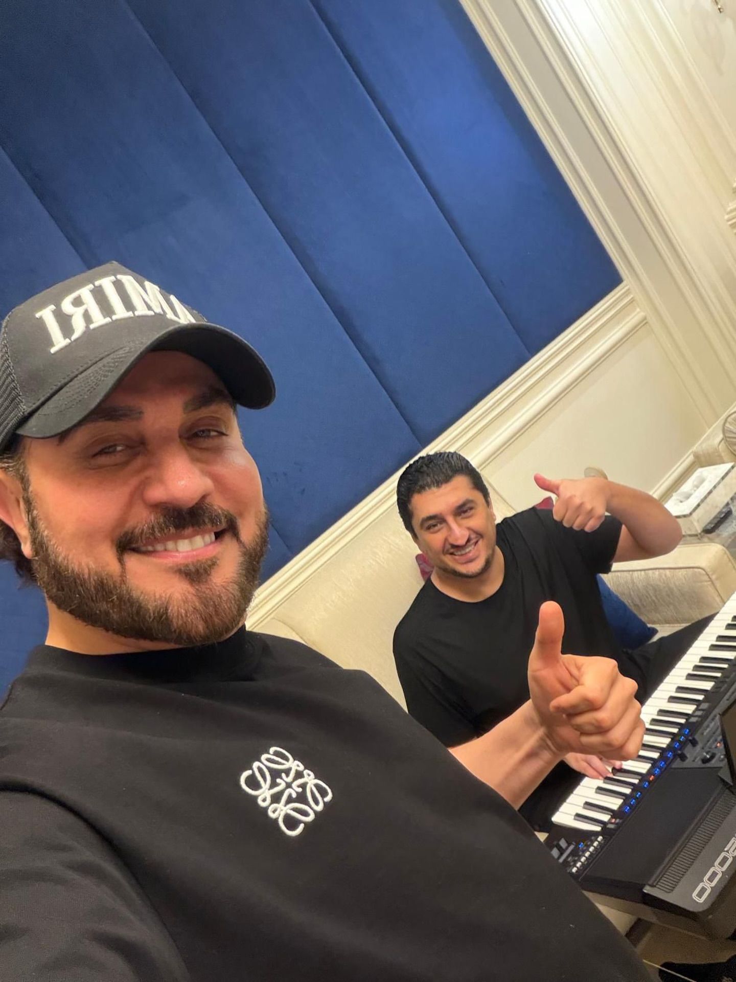 بالصور: ماجد المهندس يشوّق جمهوره لتعاون جديد مع “سهم”