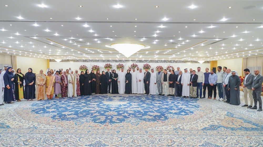 سعود بن صقر يواصل استقبال المهنئين بشهر رمضان المبارك