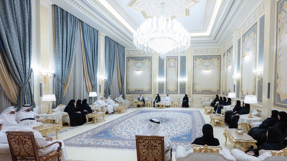 حاكم الشارقة يتبادل التهاني بحلول شهر رمضان مع رئيس وأعضاء المجلس الوطني الاتحادي
