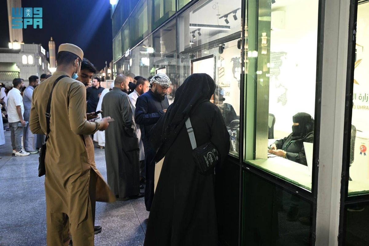 مراكز خدمة الضيف بالمسجد النبوي تواصل تقديم خدماتها للقاصدين