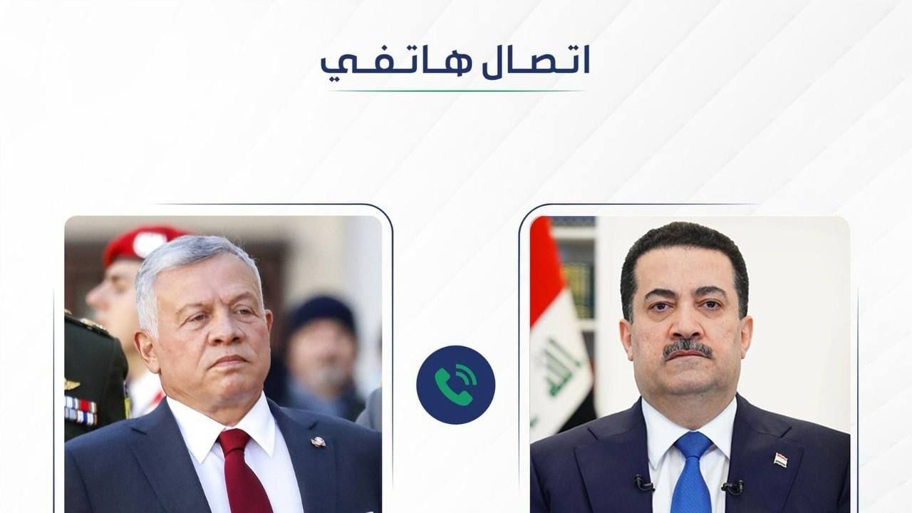 السوداني يجري مباحثات مع ملك الاردن لوقف تداعيات الحرب بعد توسعها