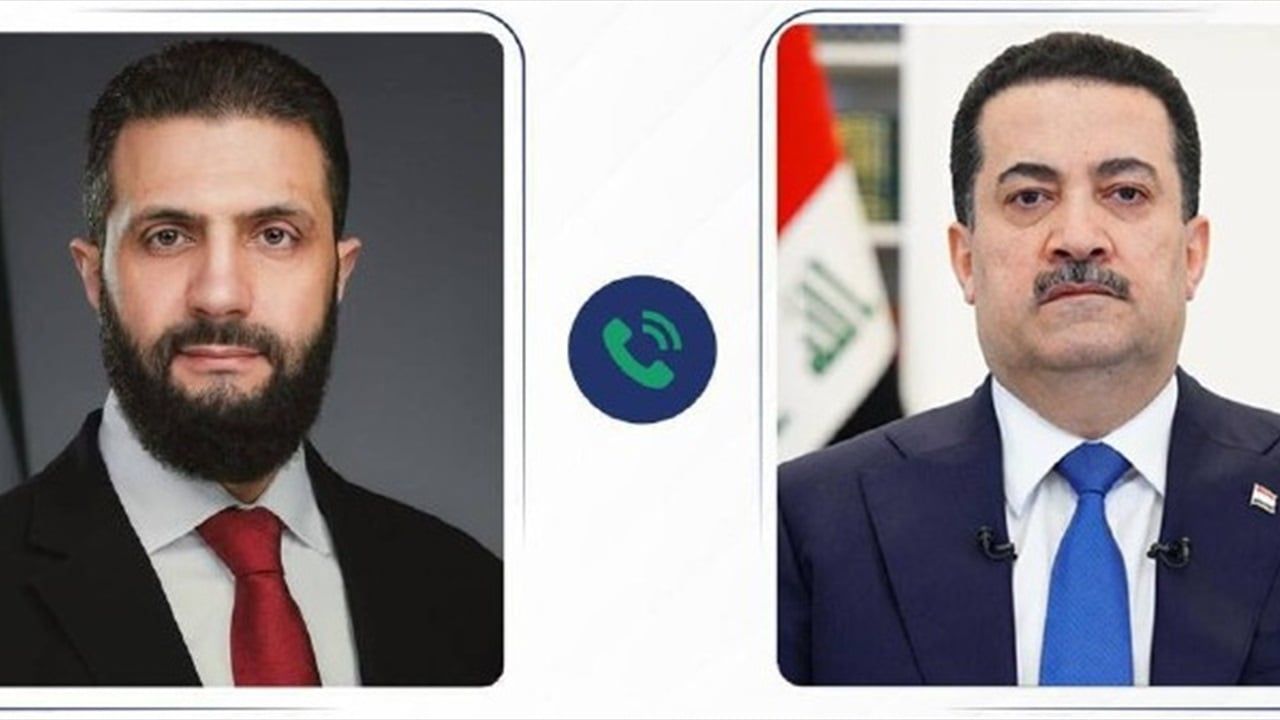 السوداني والشرع يؤكدان ضرورة الاستقرار الإقليمي والدولي