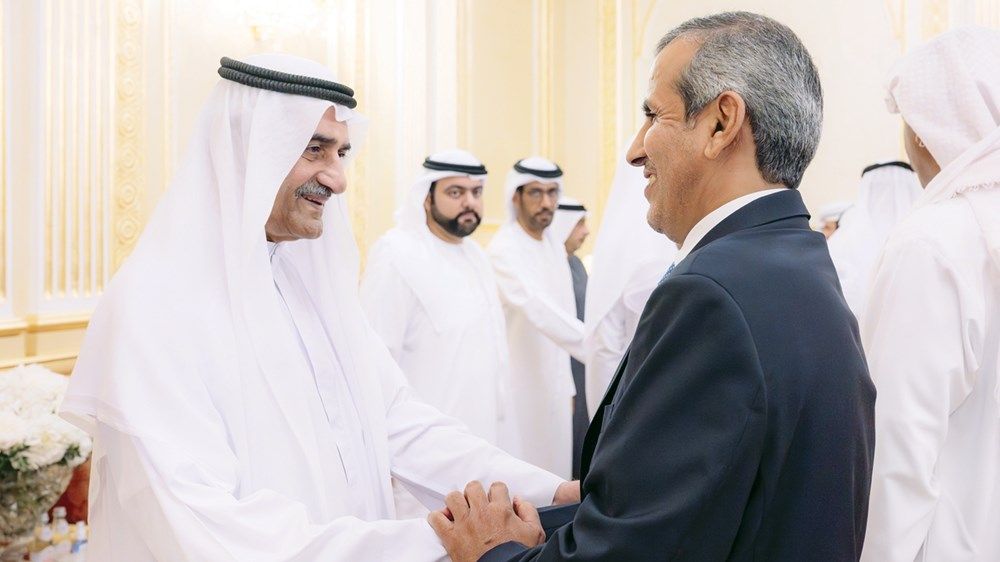 الحكام يواصلون تقبل التهاني بمناسبة شهر رمضان المبارك