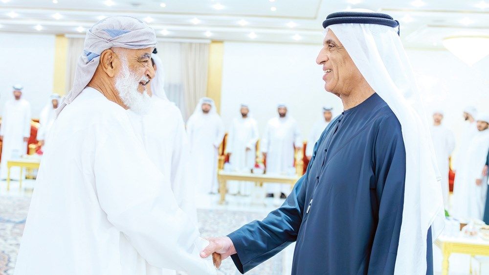 الحكام يواصلون تقبل التهاني بمناسبة شهر رمضان المبارك