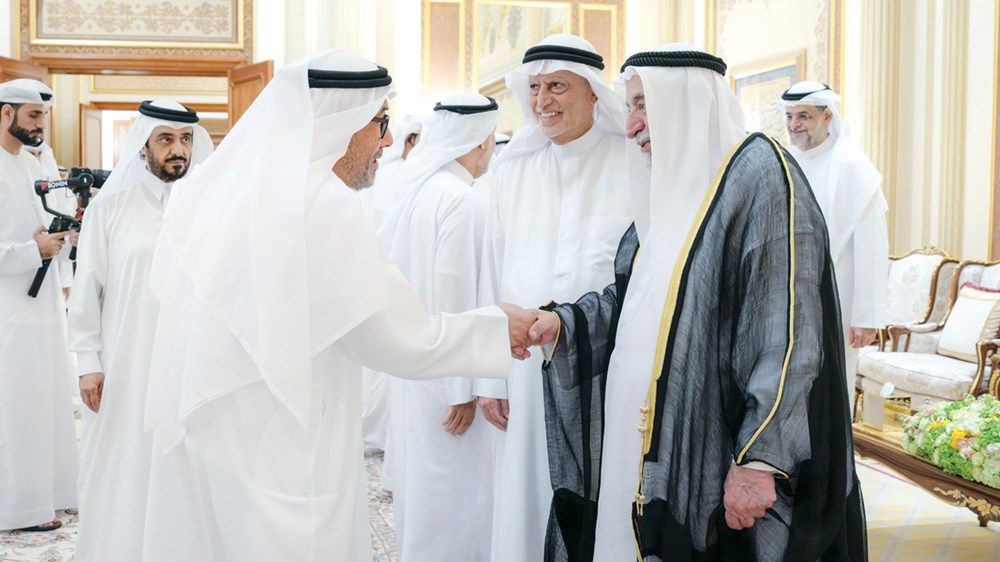 الحكام يواصلون تقبل التهاني بمناسبة شهر رمضان المبارك