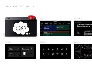 تكنولوجيا: مفهوم الرفيق الذكي للعمل من لينوفو هو تطور لساعتها الذكية الأساسية المتوقفة #MWC2026
