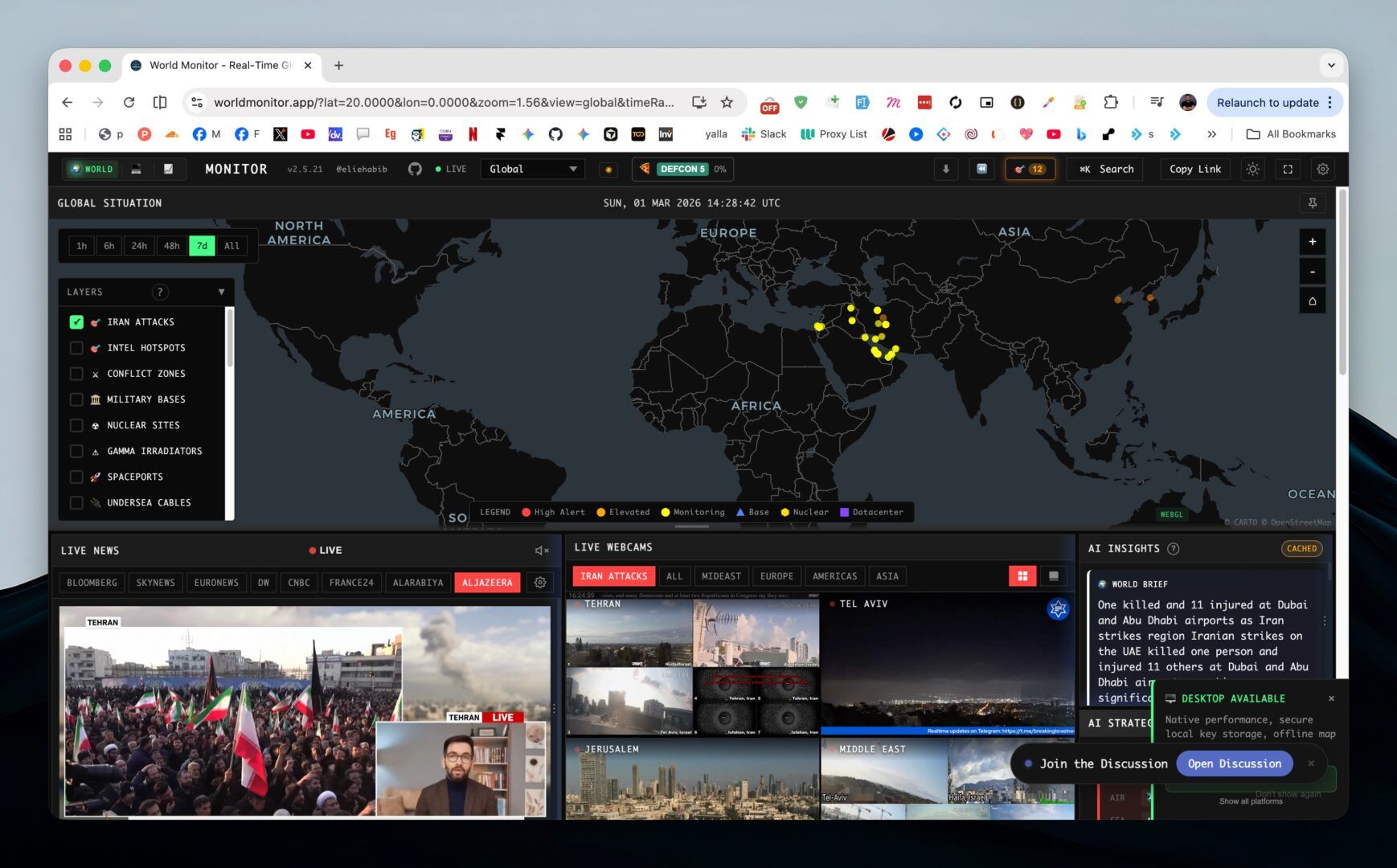 أفضل موقع لمتابعة الأحداث والأخبار العالمية لحظة بلحظة باستخدام الذكاء الاصطناعي