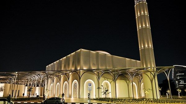 افتتاح مسجد علي بن عبدالله قرقاش في أم هرير