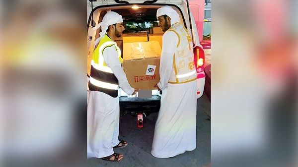 «واجب» و«فخر» ينفذان حملة المير الرمضاني بأبوظبي