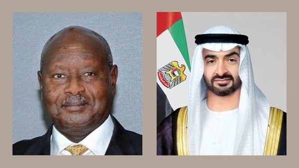 رئيس الدولة يتلقى اتصالاً هاتفياً من الرئيس الأوغندي يؤكد خلاله التضامن مع الإمارات إثر الاعتداءات الإيرانية على أراضيها