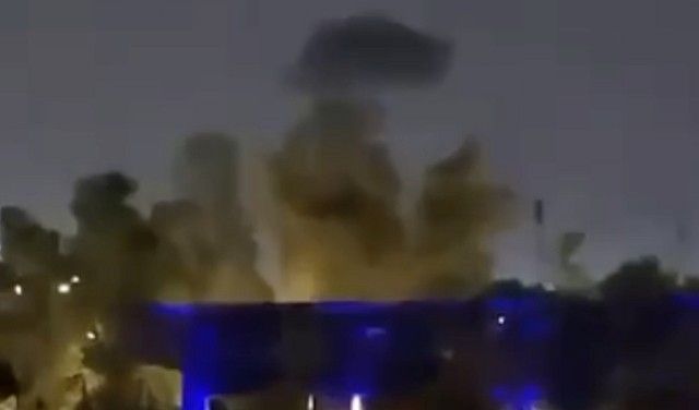 بالفيديو: إيران تستهدف السفارة الأميركية في الرياض بمسيّرتين