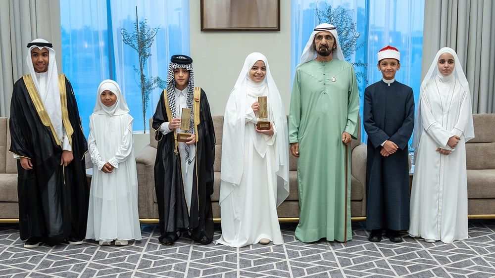 محمد بن راشد يكرم أجمل الأصوات القرآنية للعام 2026 ضمن جائزة دبي الدولية للقرآن الكريم