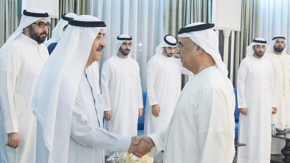 الحكام يواصلون استقبال المهنئين بشهر رمضان المبارك