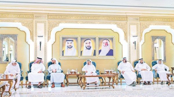 الحكام يواصلون استقبال المهنئين بشهر رمضان المبارك