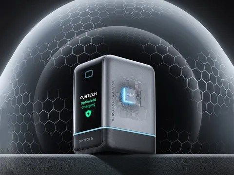 تكنولوجيا: كوك تيك تطلق شاحن No.6 Ultra الجديد بقوة 100 واط وشاشة ذكية