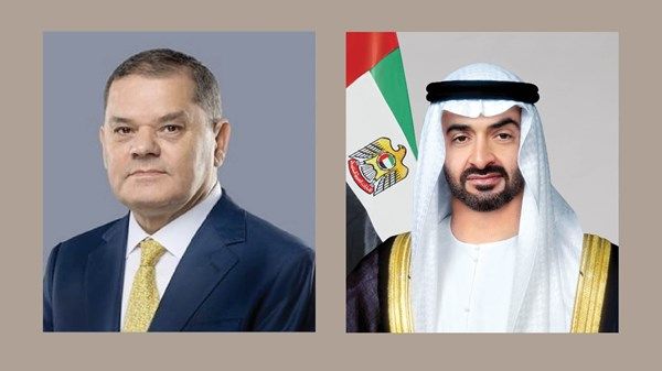 في اتصال مع رئيس الدولة.. رئيس حكومة الوحدة الوطنية يؤكد تضامن ليبيا مع الإمارات إثر الاعتداءات الإيرانية