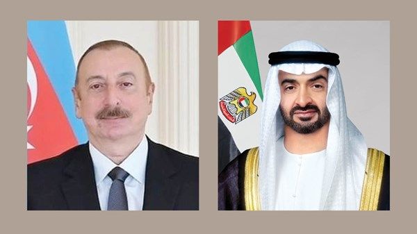 رئيس الدولة يجري اتصالاً مع رئيس أذربيجان أدان خلاله الاعتداءات الإيرانية التي استهدفت أراضيها