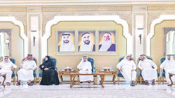 الحكام يواصلون استقبال المهنئين بشهر رمضان المبارك