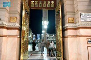 أبواب المسجد النبوي تحف معمارية تجمع بين أصالة التاريخ وروعة التصميم