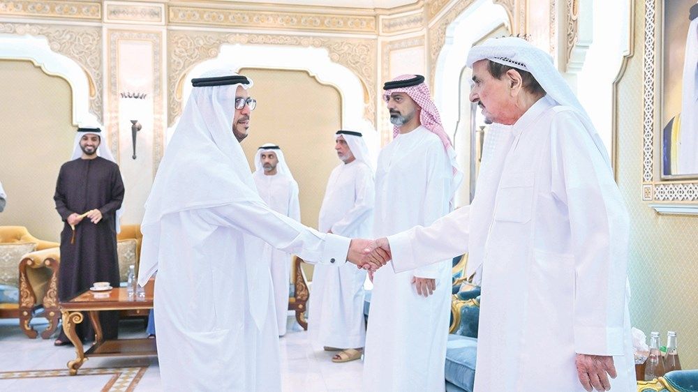 الحكام يواصلون استقبال المهنئين بشهر رمضان المبارك