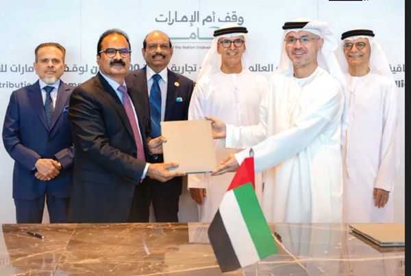 «أوقاف أبوظبي» تتعاون مع مجموعة اللولو العالمية لتطوير مشاريع تجارية دعماً لحملة «وقف أم الإمارات للأيتام»