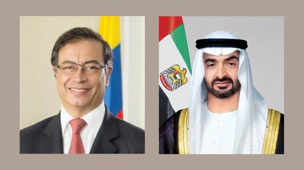 أكد التضامن مع الإمارات.. رئيس الدولة يتلقى اتصالاً من رئيس كولومبيا