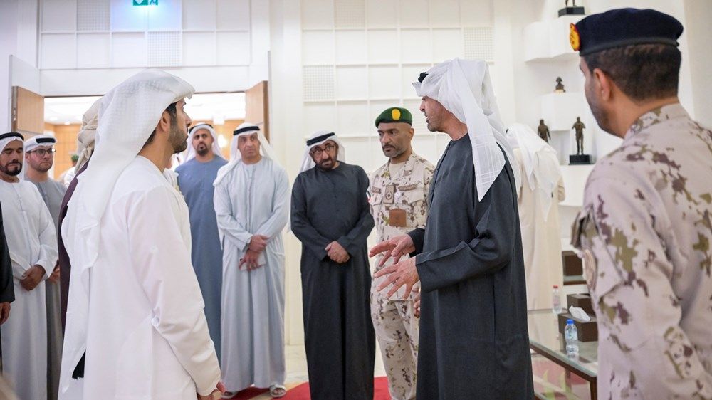 رئيس الدولة يزور وزارة الدفاع