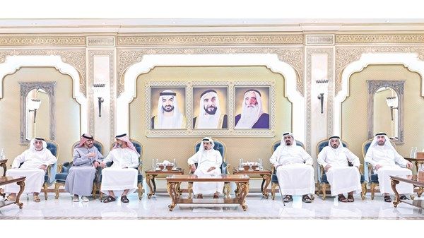 الحكام يواصلون استقبال المهنئين بشهر رمضان المبارك