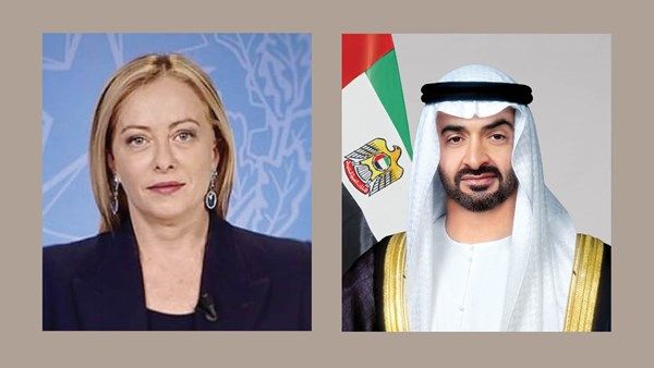 خلال اتصال مع رئيس الدولة.. رئيسة وزراء إيطاليا تدين استمرار الاعتداءات الإيرانية وتؤكد تضامن بلدها مع الإمارات