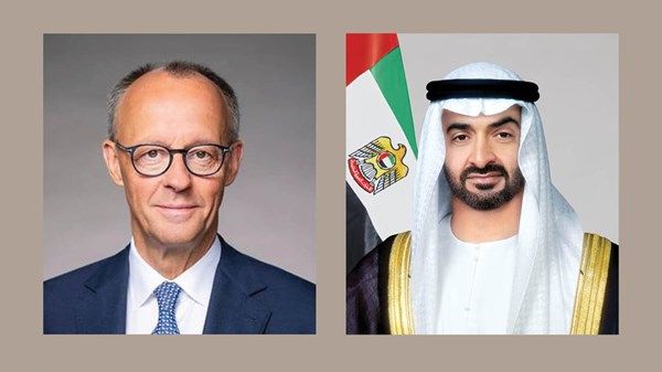 رئيس الدولة والمستشار الألماني يبحثان خلال اتصال هاتفي التطورات في المنطقة وتداعيات التصعيد العسكري على الأمن الإقليمي