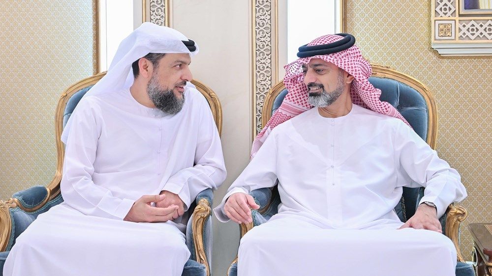 عمار النعيمي يتقبل تهاني المؤسسات الخيرية وجموع المواطنين بشهر رمضان