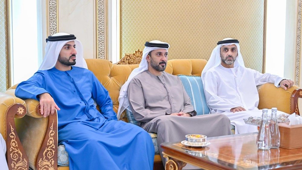 عمار النعيمي يتقبل تهاني المؤسسات الخيرية وجموع المواطنين بشهر رمضان