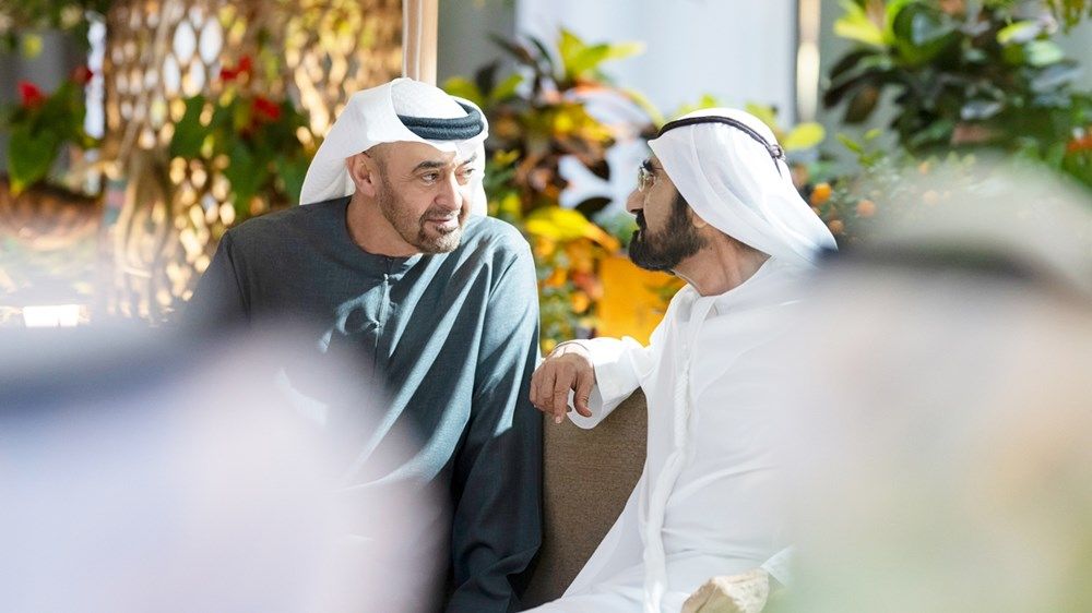 خلال لقائهما في استراحة المرموم بدبي.. رئيس الدولة ومحمد بن راشد يبحثان شؤون الوطن