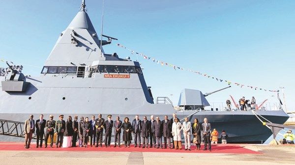 «إيدج» تدشن أول سفينة «كورفيت» من فئتها لصالح البحرية الأنغولية