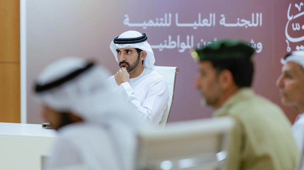 حمدان بن محمد يعتمد حزمة من المبادرات والمشاريع الاستراتيجية