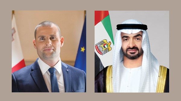 في اتصال مع رئيس الدولة.. رئيس وزراء مالطا يدين اعتداءات إيران ضد الإمارات ودول في المنطقة