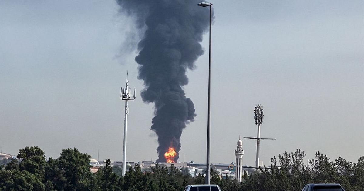 قتيل فلسطيني جراء سقوط صاروخ إيراني في أبو ظبي