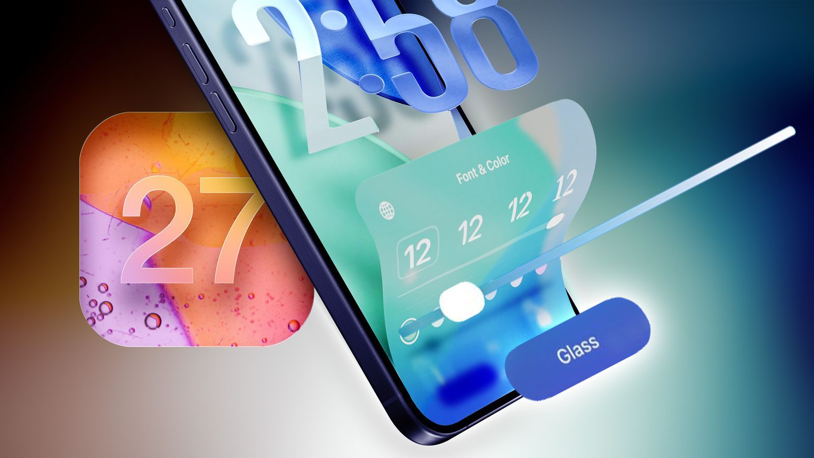 تكنولوجيا: نظام iOS 27 من أبل يستعد لدعم شريط تمرير شامل لواجهة Liquid Glass