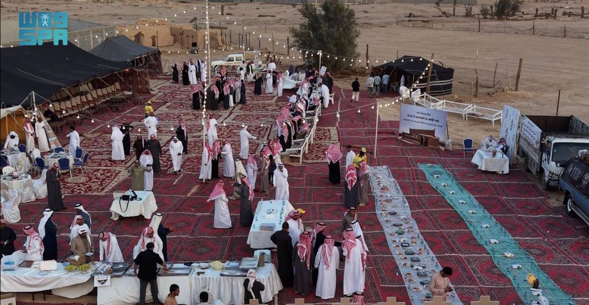 أهالي اليمامة يعيدون إحياء موقع مدرسة ومسجد المطيرية الأثري