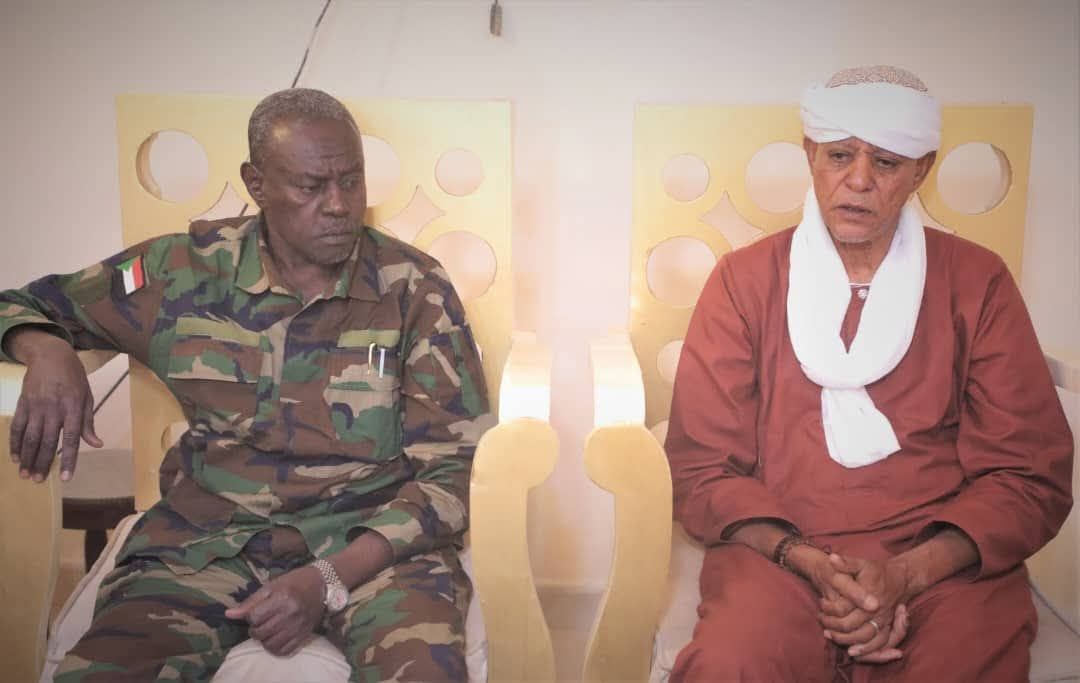 والي الخرطوم يزور الشيخ موسى هلال ويقدم واجب العزاء في شهداء مستريحة