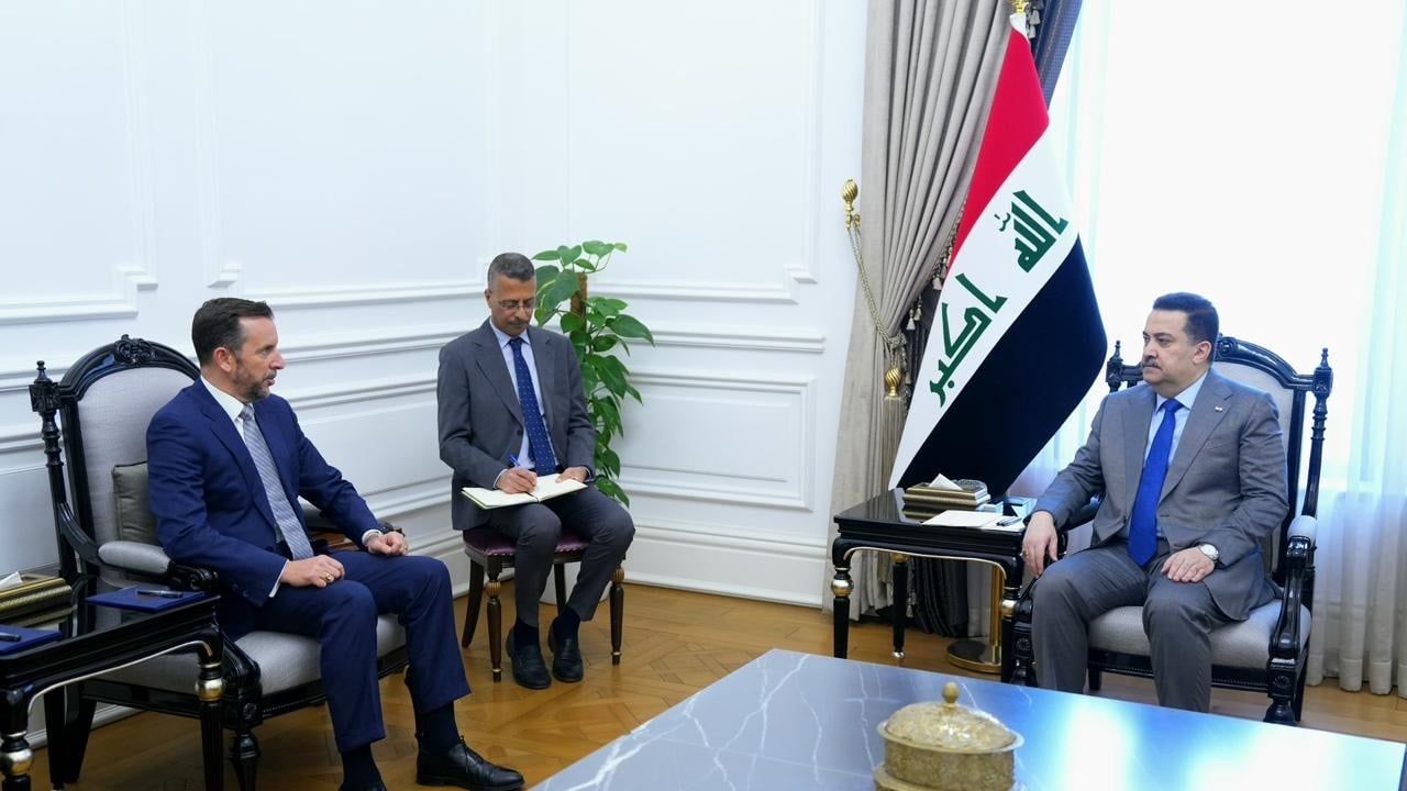 السوداني للسفير الايطالي: نرفض استهداف مقار الحشد والبعثات الدبلوماسية