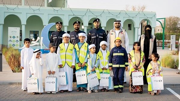 «أبوظبي للدفاع المدني» تشارك في فعالية يوم الطفل الإماراتي