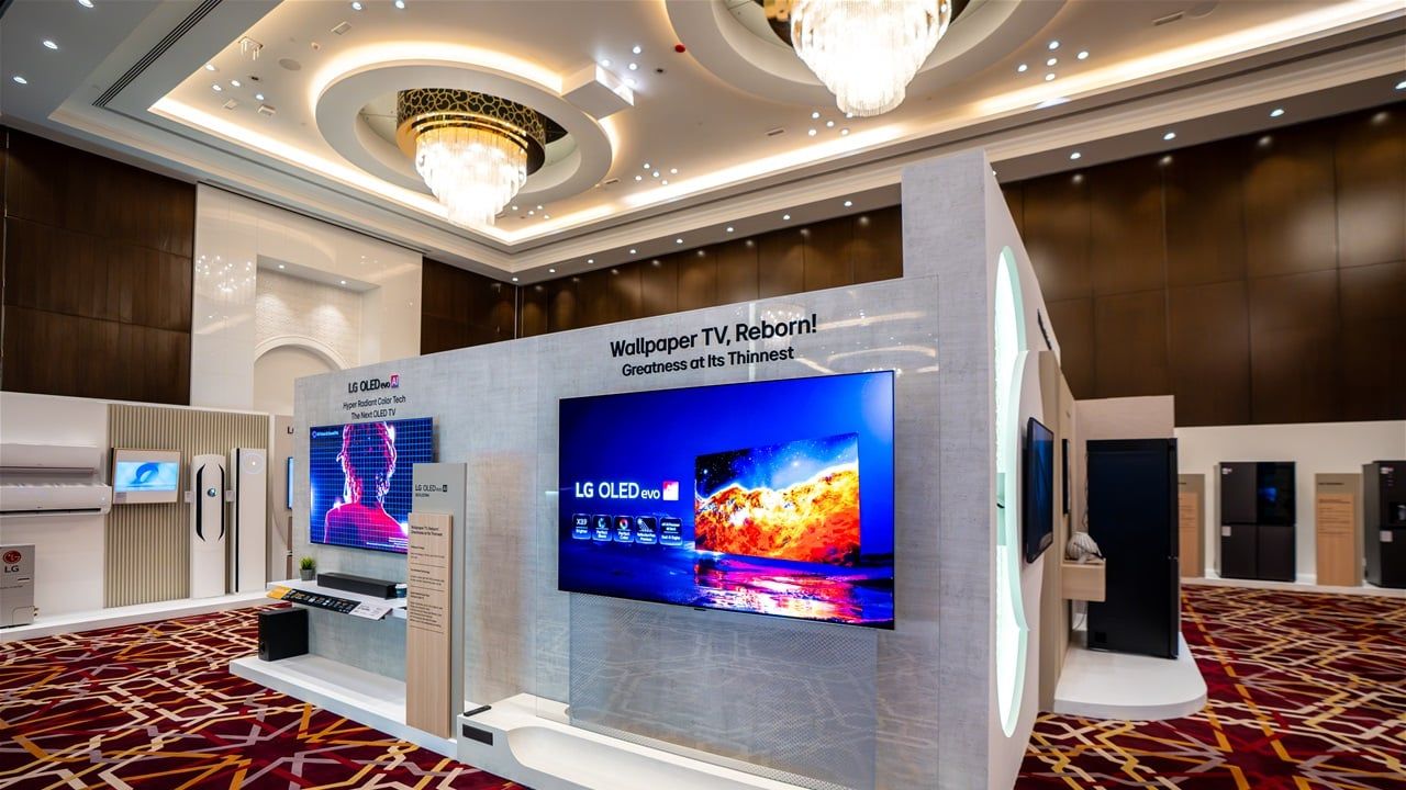 إل جي تُمهّد الطريق لمستقبل الترفيه المنزلي