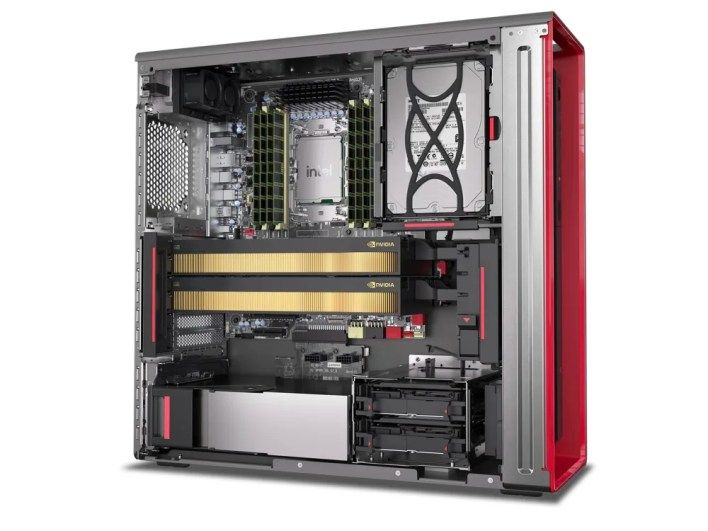 تكنولوجيا: حاسوب ThinkStation P5 Gen 2 المكتبي من لينوفو ينطلق بذاكرة عشوائية ضخمة تصل إلى 1 تيرابايت