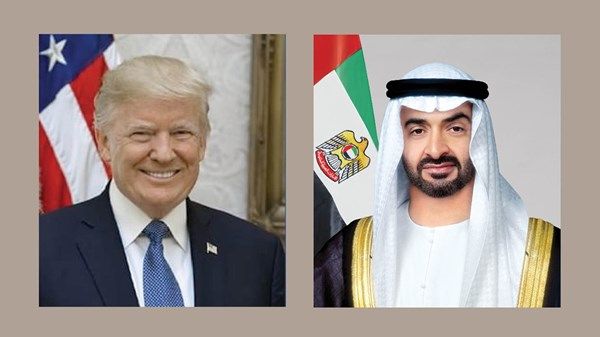 رئيس الدولة يتلقى اتصالاً هاتفياً من الرئيس الأميركي