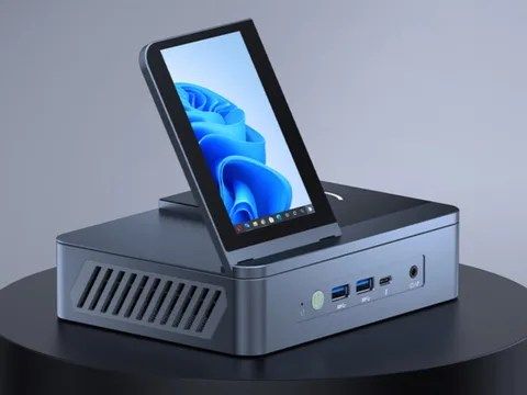 تكنولوجيا: حاسوب ViewDock G2 المصغر من فيودوك ينطلق بشاشة مدمجة وقاعدة شحن لاسلكية