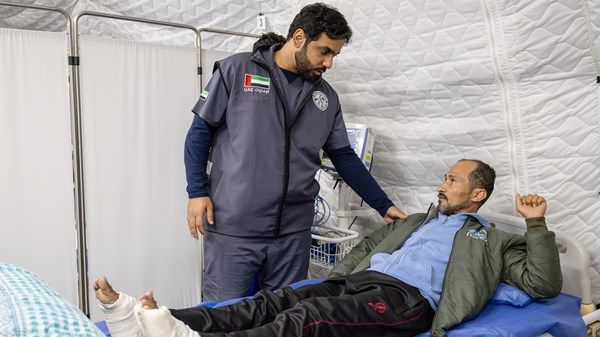 ضمن عملية «الفارس الشهم 3».. المستشفى الإماراتي العائم في العريش يواصل تقديم الرعاية الصحية للمرضى الفلسطينيين