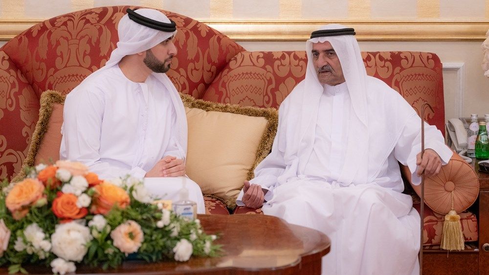 حمد الشرقي يواصل استقبال المهنئين بعيد الفطر المبارك بحضور ولي عهد الفجيرة